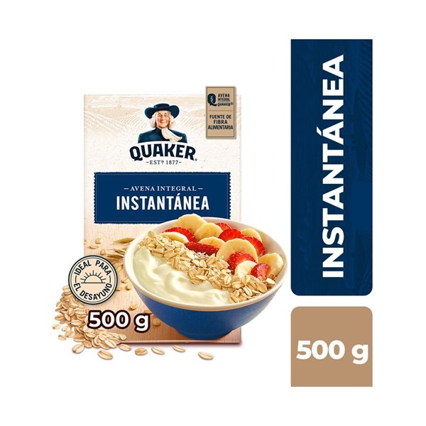Avena Instantánea Quaker en Caja 500 Grs #1
