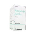 Montpellier Alerpriv D Loratadina + Pseudoefedrina Jarabe x 50 ml #1
