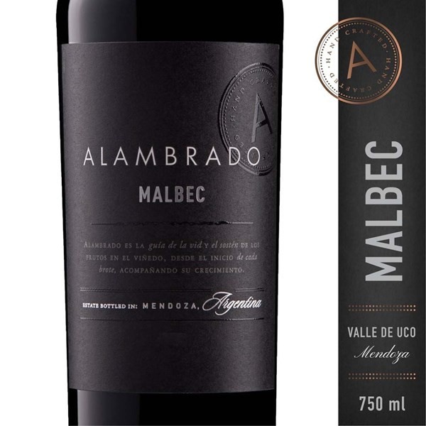 Vino Alambrado Malbec x 750 cc #1