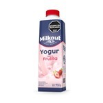 Yogur Entero Milkaut de Frutilla Brick 950 g #1