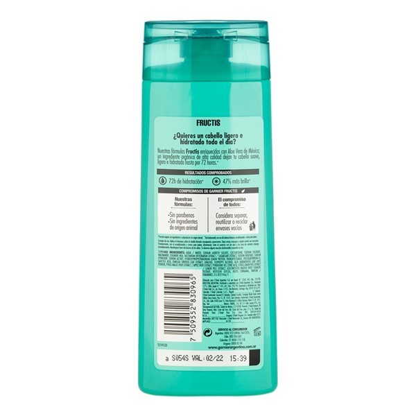 Shampoo Fructis Aloe Hidra Bomb x 200ml alt