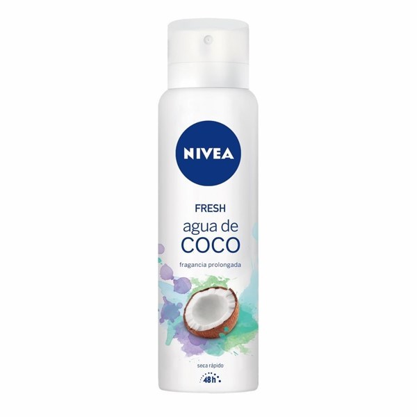 Nivea Desodorante Antitranspirante Femenino  Fresh Spray Agua de Coco 150 ml