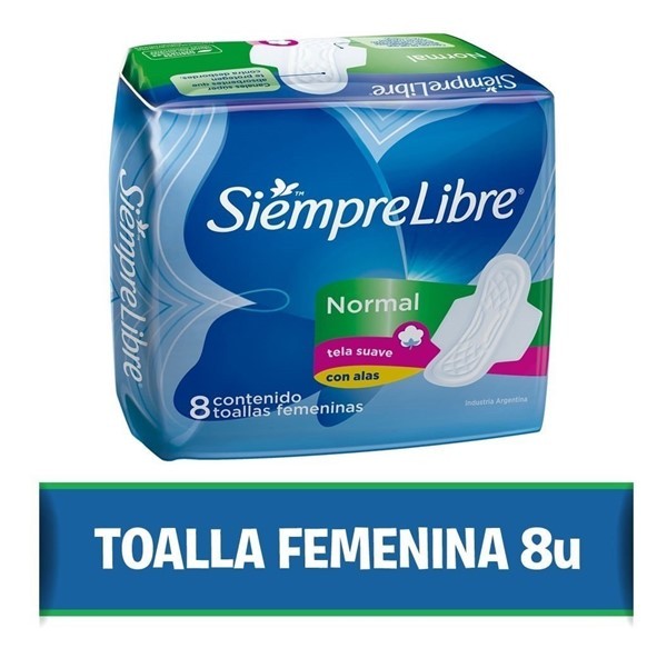 Siempre Libre Normal x 8 Unidades Unico