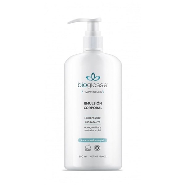 Bioglosse Emulsión Corporal Hidratante Humectante Tamaño 500 ml #1