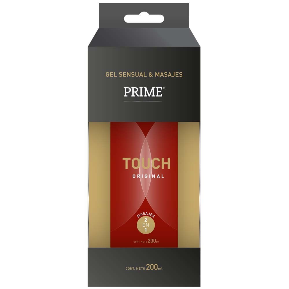 Prime Gel Lubricante Touch 200 ml, Prime Preservativos & afines