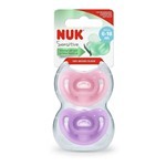 Nuk Sensitive Chupete Nena 6-18 Meses 2 Unidades Unico #1