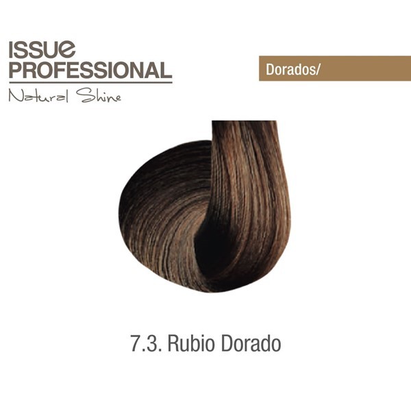 Issue Tintura Profesional Natural Shine Pomo Ammonia Free Color N°7.3 Rub Dor alt