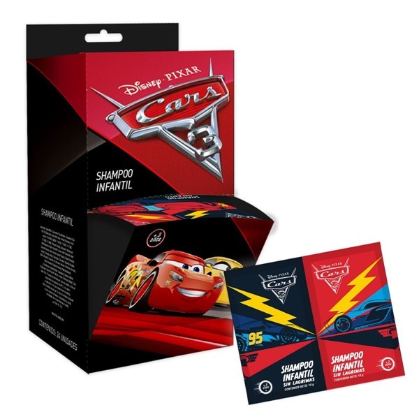 Disney Shampoo Infantil Sin Lagrimas 2 Expendedores (24 Sachet) #1