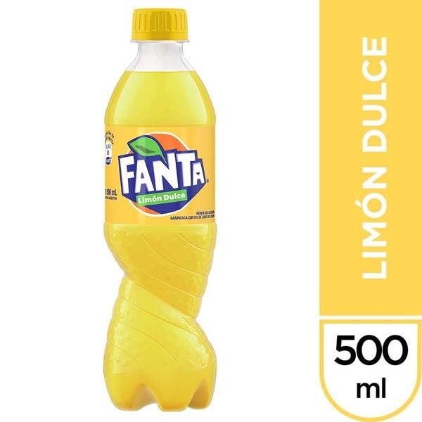 Gaseosa Fanta Limón 500 Ml