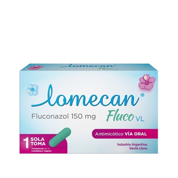 Lomecan Fluco Antimicótico Oral 150 mg