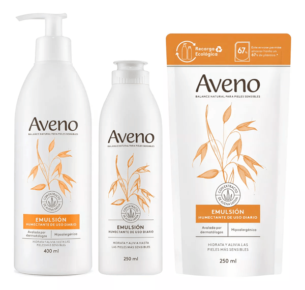 Kit Emulsión Aveno 250 ml + 400 ml + Refill #1