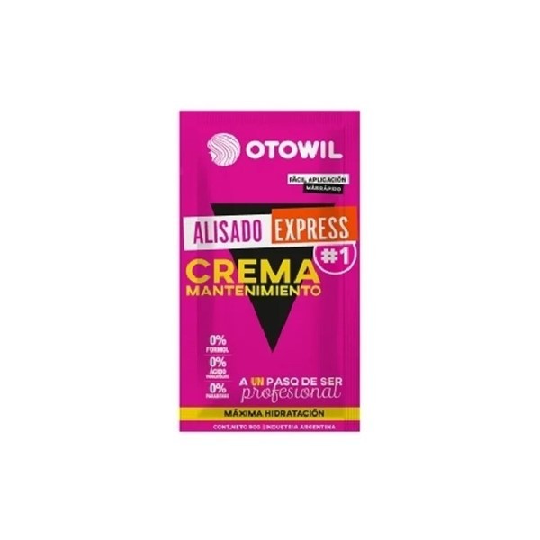 Otowil Alisado Express Crema Mantenimiento X 50 G. #1