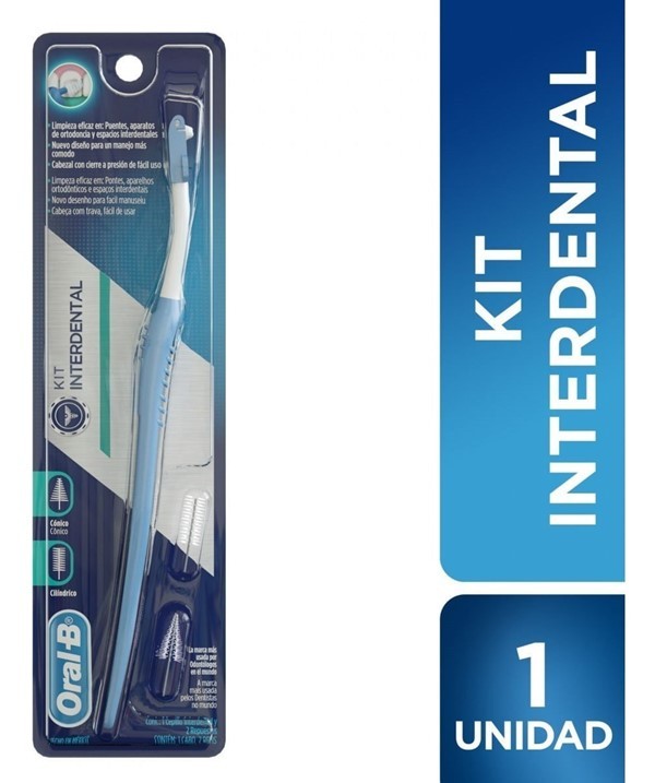 Oral B Kit Cepillo Interdental Y 2 Repuestos #1