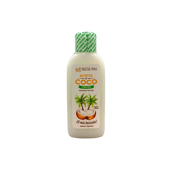 God Bless You Aceite Coco Virgen 125 ml #1