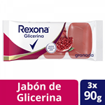 Jabon Pastilla Glicerina Granada 90 Gr (3 Unidades) #2