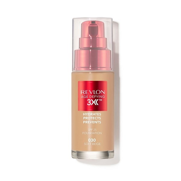 Base Líquida Revlon Age Defying 3X | Color Soft Beige #1