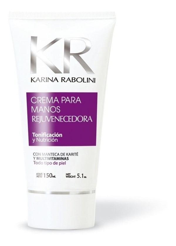 Karina Rabolini Crema de Manos Rejuvenecedora 150 gr