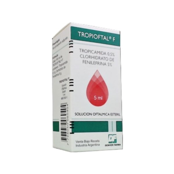 Denver Farma Tropioftal F Fenilefrina + Tropicamida Solución Oftálmica x 5 ml #1