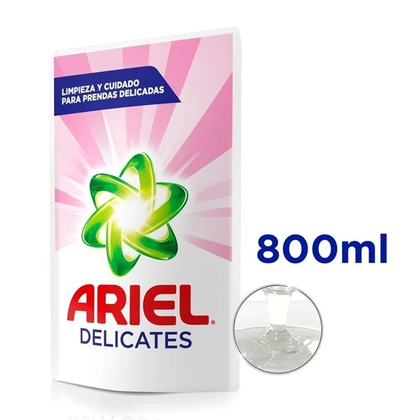 Ariel Jabon Liquido Delicates Sachet 800 ml