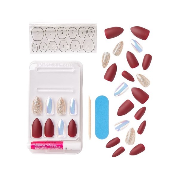 Impress Uñas Postizas Kiss Glam Fantasy Glue-On Nails F51 alt