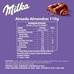 Chocolate Con Almendras Milka Leger 110 g #2