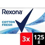 Jabon en Barra Rexona  Cotton Fresh 3X125 g Multipack #2