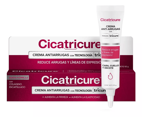 Cicatricure Tricure Crema Facial Colágeno 50 g 2 Unidades #1