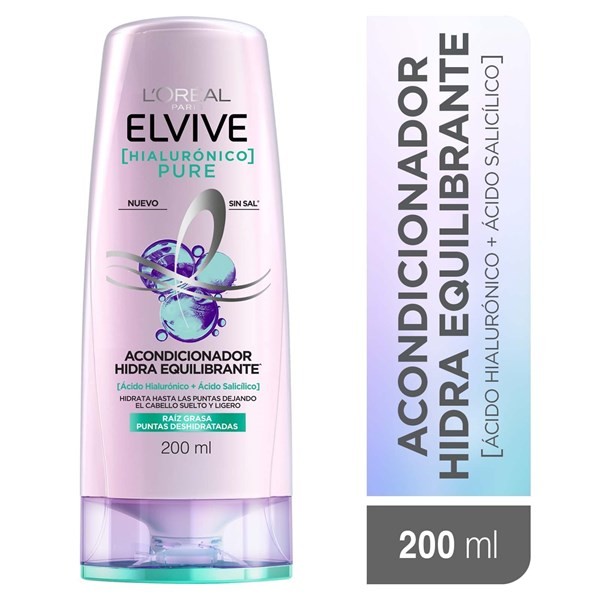Elvive Acondicionador Hialuronico Pure 200 ml #1