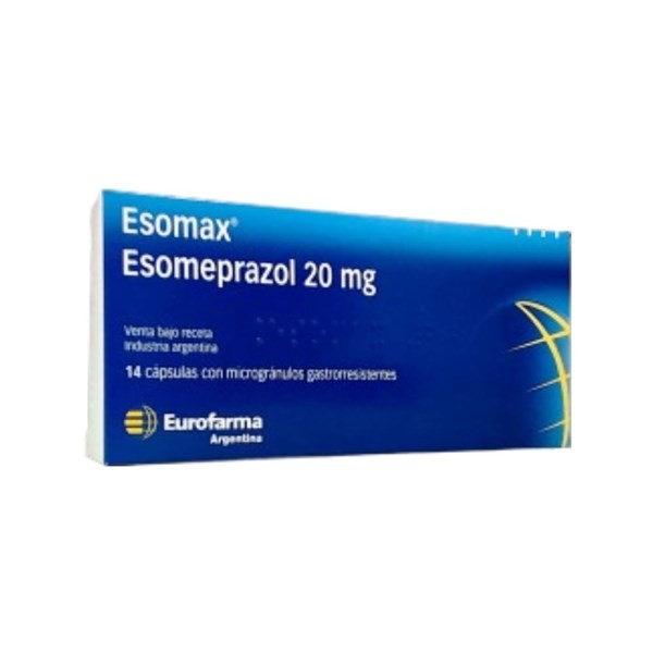 Eurofarma Esomax 20 Mg Esomeprazol x 14 Cáps #1