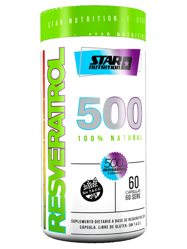 Star Nutrition Resveratrol 500 x 60 Cápsulas #1