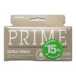 Preservativos PRIME Ultrafino | 12 + 3 unidades #1