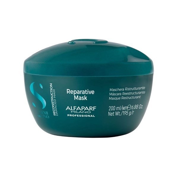 Alfaparf Máscara de Tratamiento Reparative Semi Di Lino Tamaño 200 ml