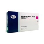 Pfizer Aldactone D 25 / 20 Espironolactona+Furosemida x 30 Comp #1