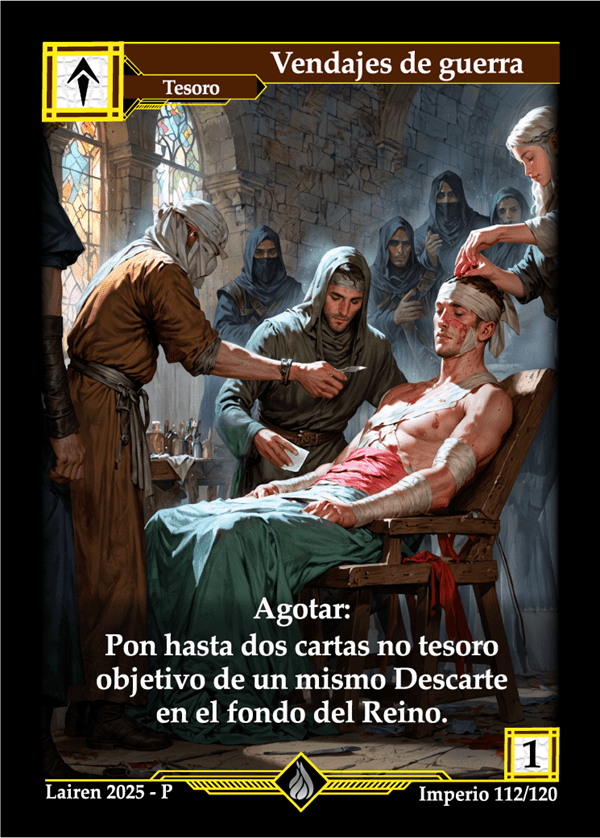 112 Vendajes De Guerra Precon Djinn/Soldado #1