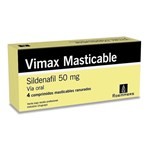 Vimax 50 mg| 4 comprimidos masticables | Sildenafil #1