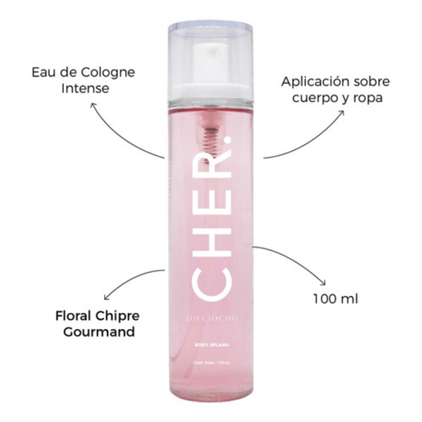 Cher Beauty Dieciocho The Body Splash Presentación 100 ml alt