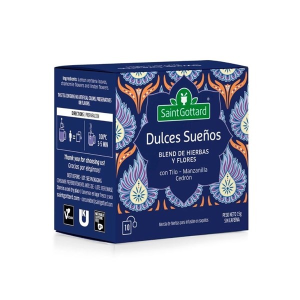 Saint Gotard Te Dulces Sueños en Saquitos Saint Gottard 10 Ud #1