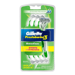 Gillette Maquinas Afeitar Guillette Prestobarba3 Sensitive 8 Uds #1