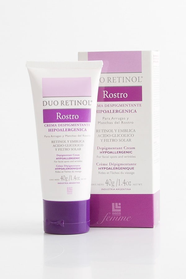 Lagos Duo Retinol Rostro Crema Despigmentante Antiarrugas 40 grs