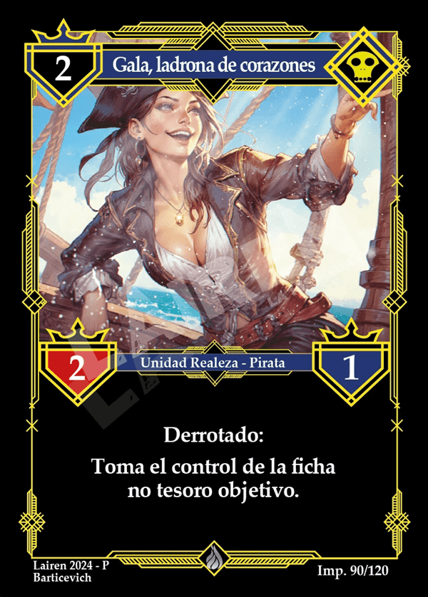 090 Gala, Ladrona De Corazones - Coste 2