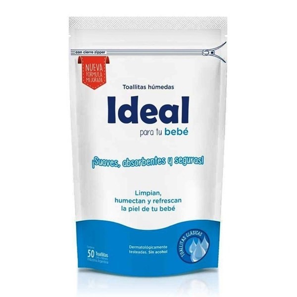 Toallas Humedas Ideal Clasica Dp 50un #1