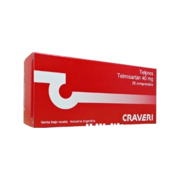 Craveri Telpres Telmisartán 40 Mg x 28 Comp #1
