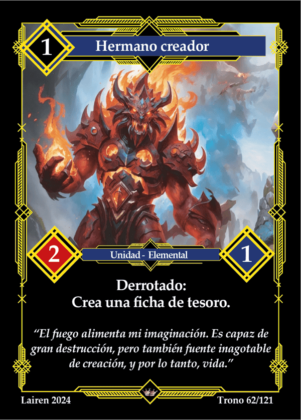 Hermano Creador 1ra Edicion Foil - Coste 1 #1