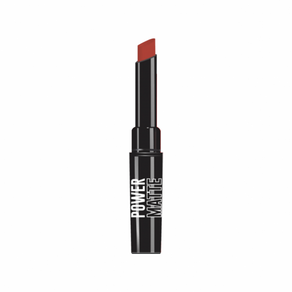 Labial en Barra IDI Make Up Power Matte Tono 04 Inca Red alt