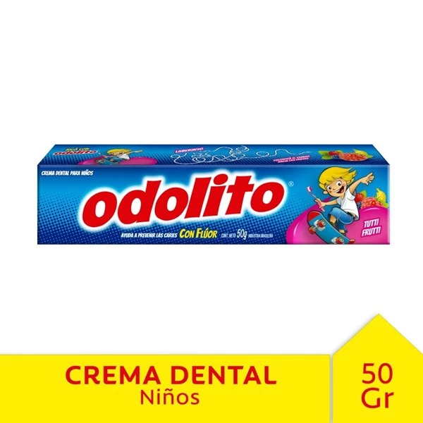 Odolito Gel Dental Niños Sabor Tutti Frutti 50 gr