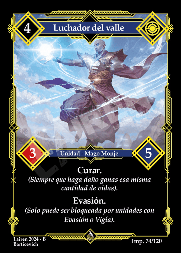 074 Luchador Del Valle - Coste 4 #1