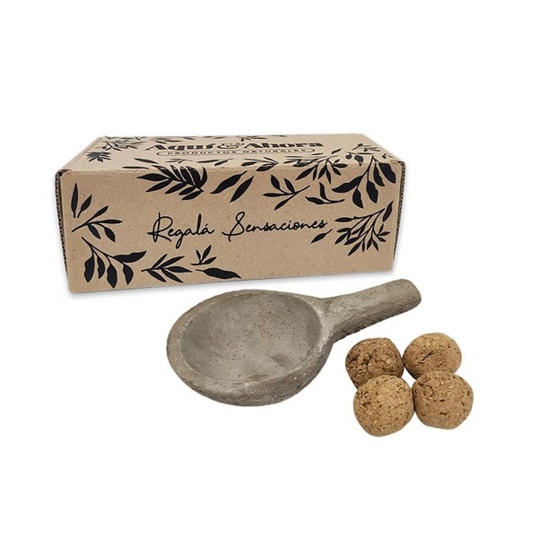 Aquí & Ahora Set Sahumador Bienestar