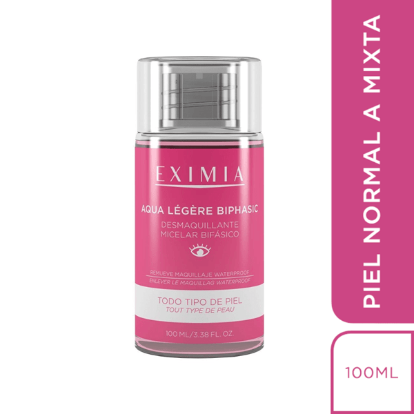 Eximia Aqua Légère Biphasic Desmaquillante Micelar 100 ml