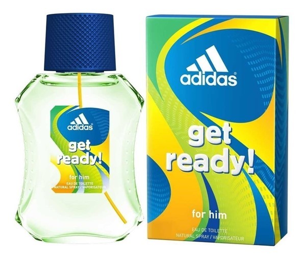 Adidas Get Ready Perfume Importado Hombre Edt 50 ml