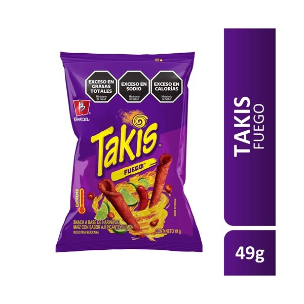 Snack Takis Fuego 49 grs #1